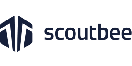 scoutbee logo design