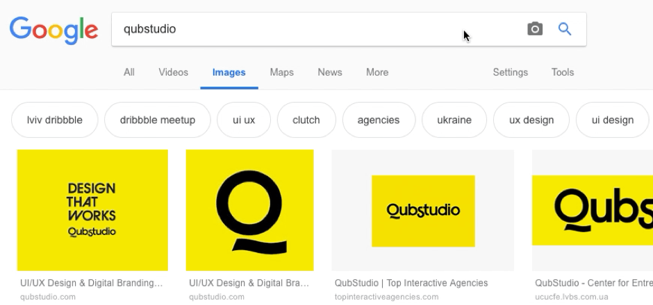 Best UX practices for search interface - 1.7.1 Google Images 940x440 - Qubstudio