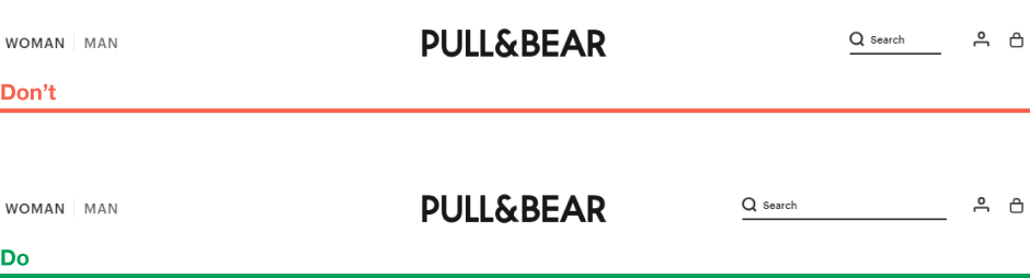 Best UX practices for search interface - 2.2 Pull_Bear - Qubstudio