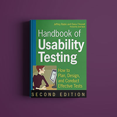 Best 40 UX/UI books free & paid versions - 24 Handbook of Usability Testing - Qubstudio
