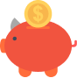 piggy cash icon