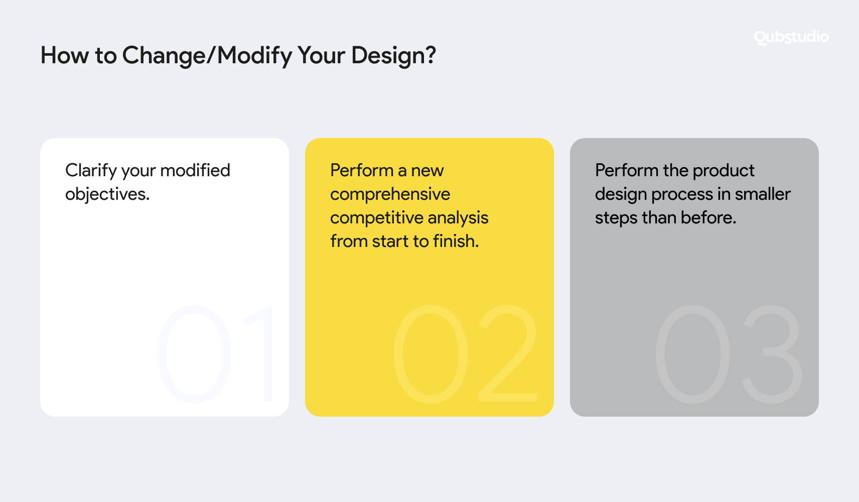 how to modify design