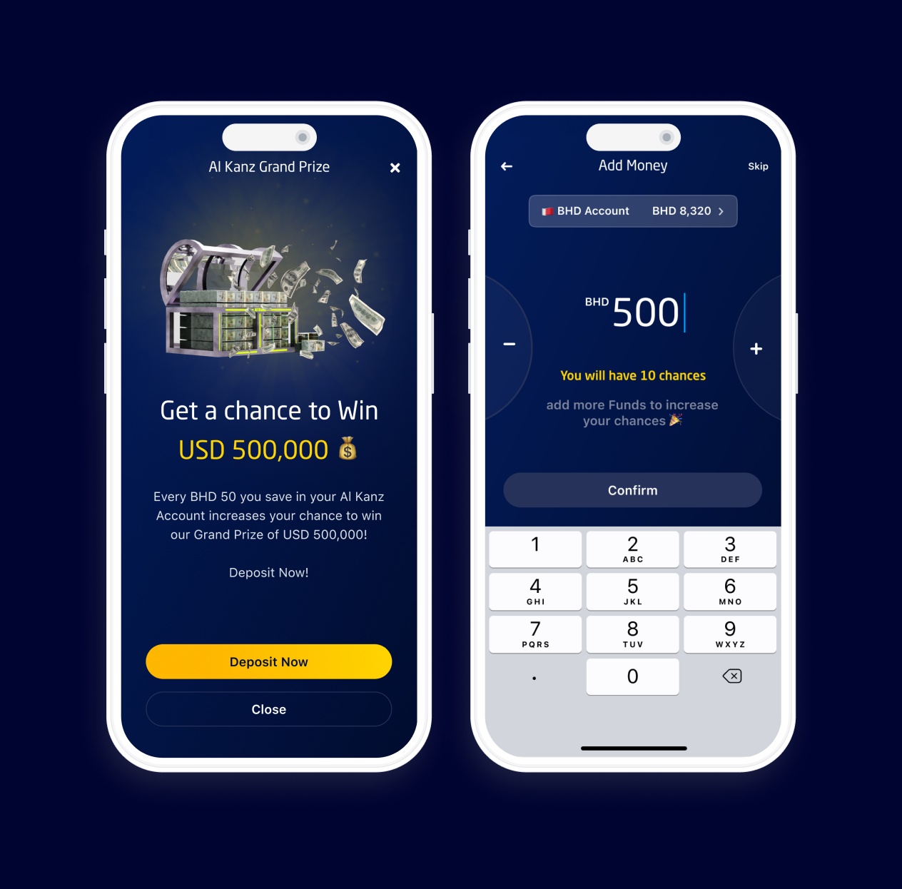 ila bank mobile banking design