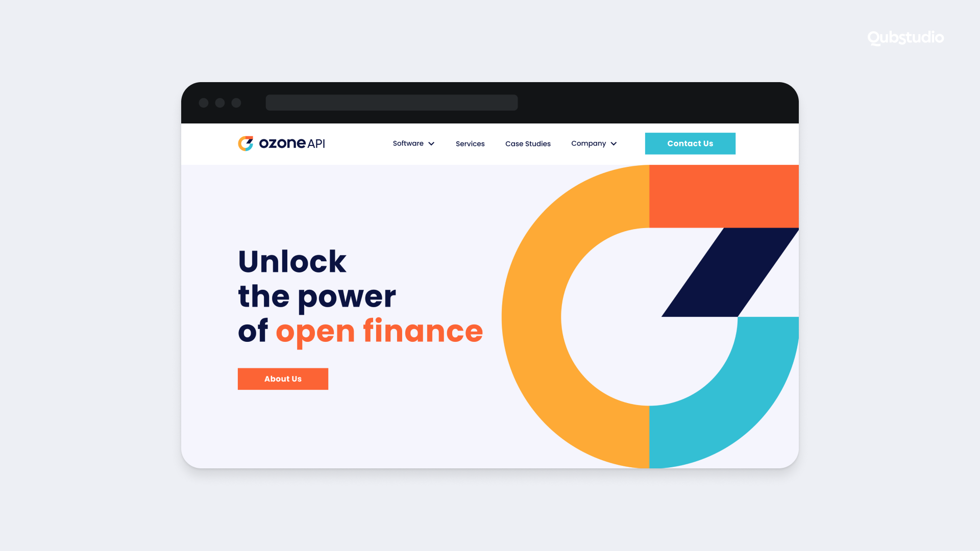 ozoneapi banking web design