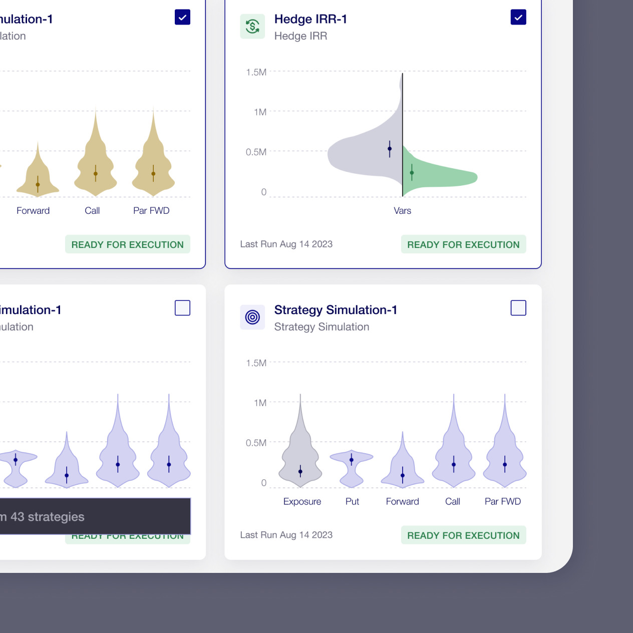 deaglo platform example with graphs