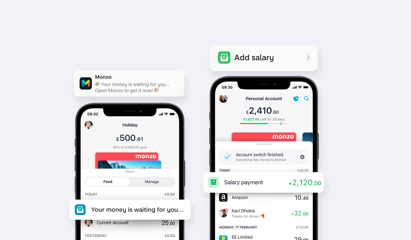 monzo app example