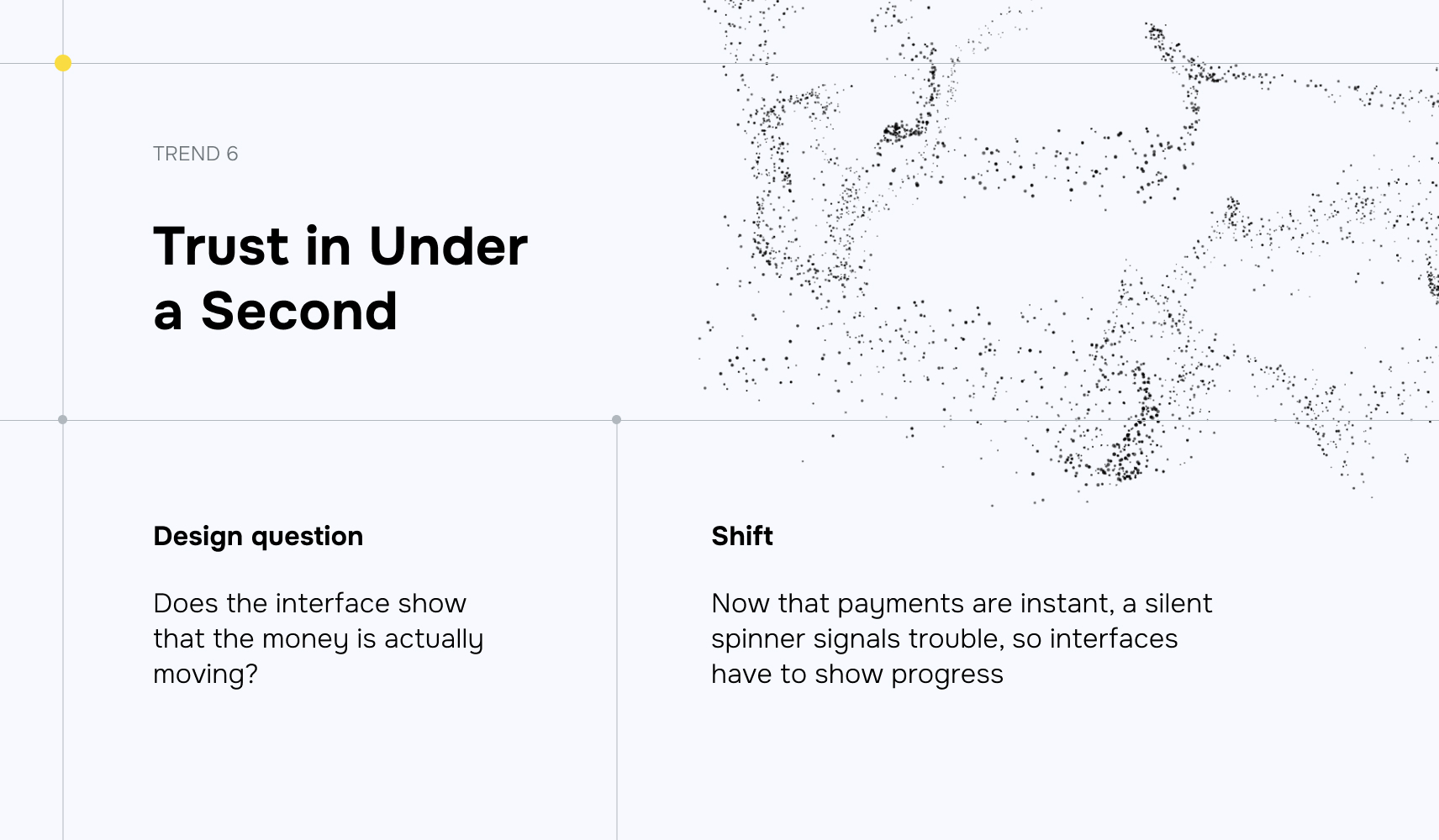 Image: Trust in Under a Second An instant payment screen featuring a clear progress indicator and real-time transaction status updates.